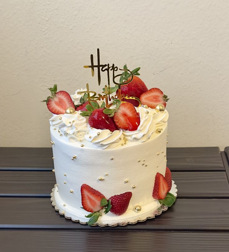 Pastel de fresa